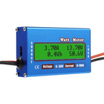 Wattmetro digitale 0-100A 0-60V per corrente continua