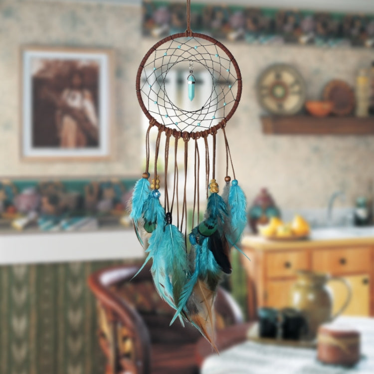 Decorazione da appendere a parete con albero della vita retrò e acchiappasogni, Finished Product, DIY Kit