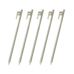Picchetti per tende da campeggio in acciaio inossidabile durevoli da 30 cm per esterni per accessori per tende da campeggio da viaggio