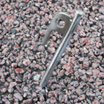 Picchetti per tende da campeggio in acciaio inossidabile durevoli da 30 cm per esterni per accessori per tende da campeggio da viaggio