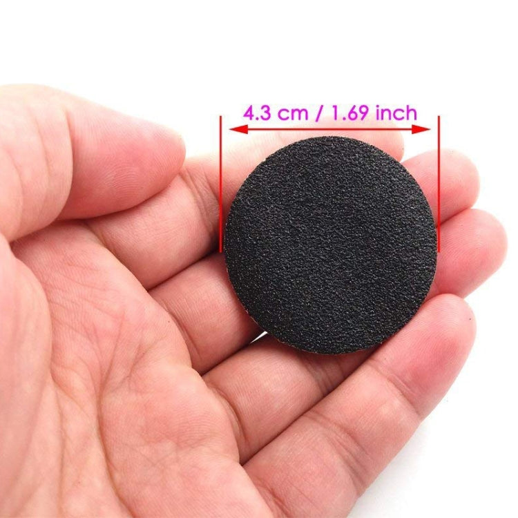 Disco di carta vetrata di ricambio da 60 pezzi per lucidatrice elettrica, 60 Mesh (Grit), 80 Mesh(Medium Sand), 100 Mesh(Fine Sand), 180 Mesh(Extra Fine Sand)