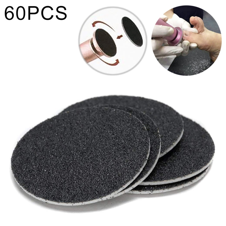 Disco di carta vetrata di ricambio da 60 pezzi per lucidatrice elettrica, 60 Mesh (Grit), 80 Mesh(Medium Sand), 100 Mesh(Fine Sand), 180 Mesh(Extra Fine Sand)
