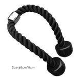 Corda da tiro fitness per bicipiti in nylon, lunghezza: 68 cm, Nylon Biceps Fitness Pull Rope