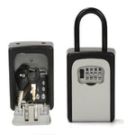 Cassetta di sicurezza con combinazione di chiavi Cassetta di sicurezza portatile con chiavi in lega di alluminio Cassetta di sicurezza con portachiavi di sicurezza, Security Key Holder