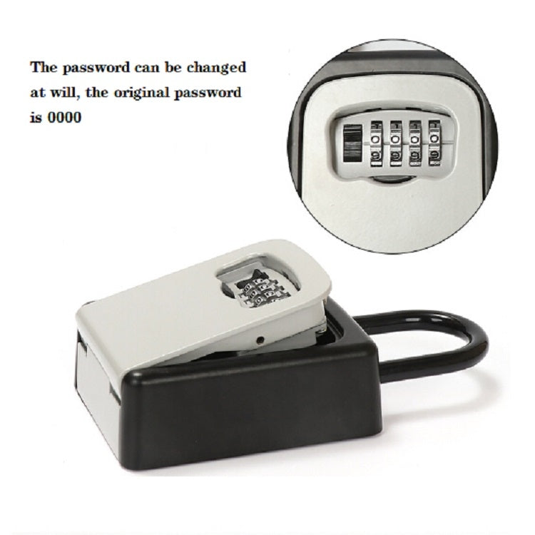 Cassetta di sicurezza con combinazione di chiavi Cassetta di sicurezza portatile con chiavi in lega di alluminio Cassetta di sicurezza con portachiavi di sicurezza, Security Key Holder