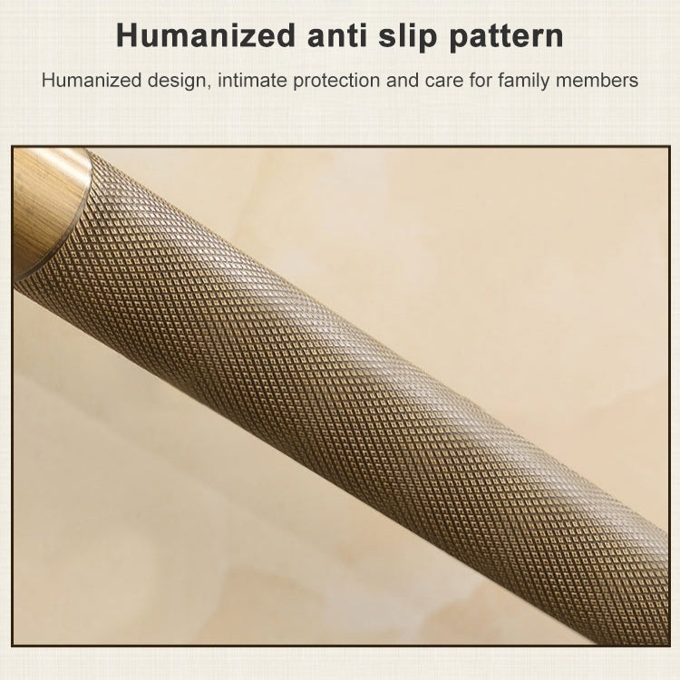 Ciondolo da bagno in ottone Maniglia da bagno per anziani Maniglia per corrimano senza barriere, 52cm Barrier-free Handrail Pull