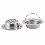 Filtro per foro di scarico per doccia manuale, filtro per lavello da cucina in acciaio inossidabile