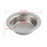 Filtro per foro di scarico per doccia manuale, filtro per lavello da cucina in acciaio inossidabile