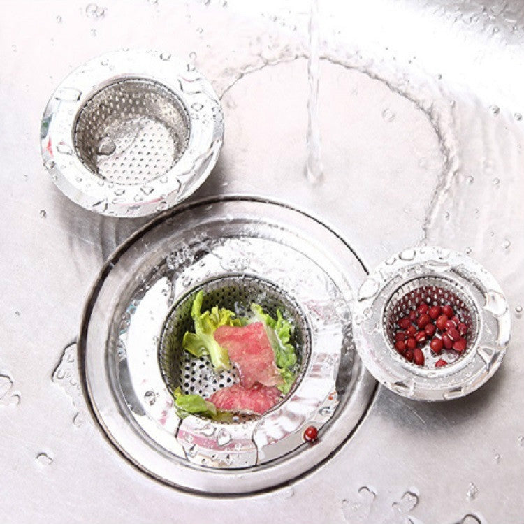Filtro per foro di scarico per doccia manuale, filtro per lavello da cucina in acciaio inossidabile