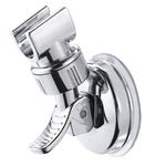 Supporto per soffione doccia, staffa di aspirazione regolabile per montaggio a parete, cromata, Fully Plated