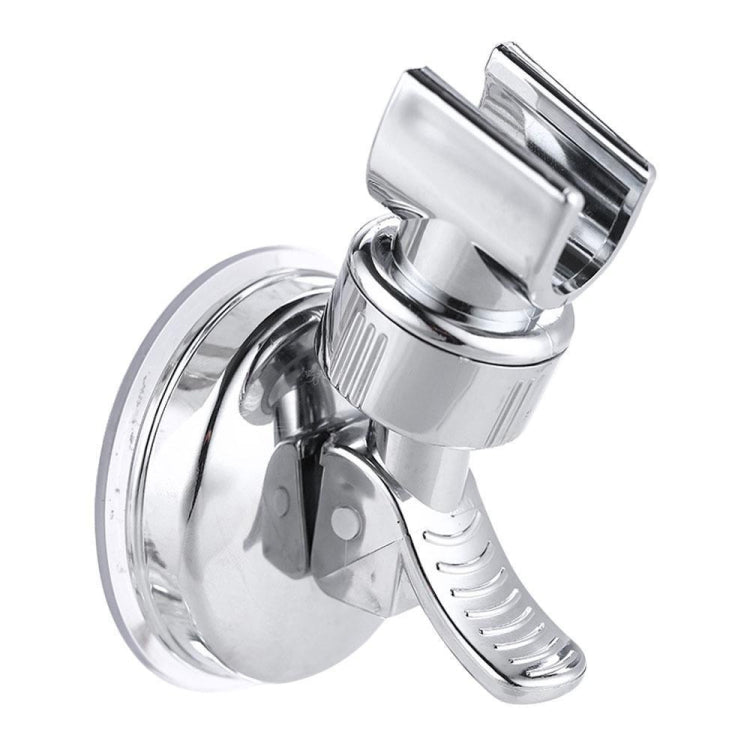 Supporto per soffione doccia, staffa di aspirazione regolabile per montaggio a parete, cromata, Fully Plated