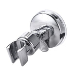 Supporto per soffione doccia, staffa di aspirazione regolabile per montaggio a parete, cromata, Fully Plated