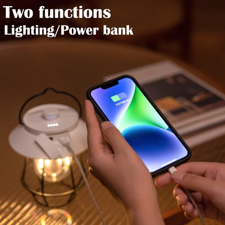 Luci da campeggio sospese per esterni con batteria 5000mAh