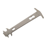 Indicatore di usura della catena della bicicletta Checker Mountain Road Bike MTB Catene Misurazione Righello Strumento di riparazione sostitutiva per ciclismo, CHAIN-001