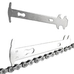 Indicatore di usura della catena della bicicletta Checker Mountain Road Bike MTB Catene Misurazione Righello Strumento di riparazione sostitutiva per ciclismo, CHAIN-001