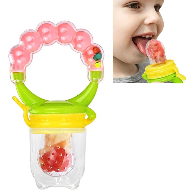 3 pezzi capezzoli per bambini cibo fresco frutta latte biberon impara a nutrire bere maniglia dentizione ciuccio con campana, S, M, L