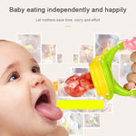 3 pezzi capezzoli per bambini cibo fresco frutta latte biberon impara a nutrire bere maniglia dentizione ciuccio con campana, S, M, L