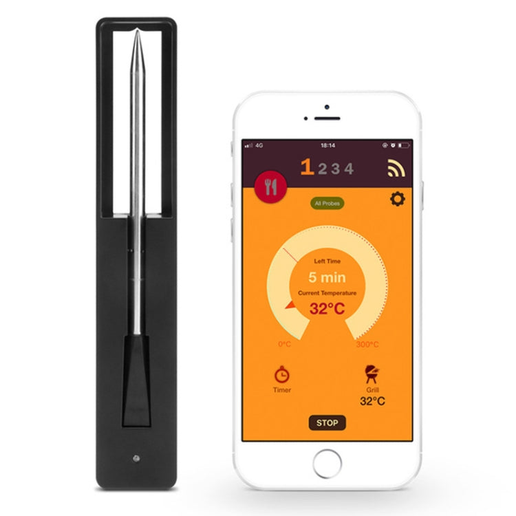 Termometro da forno per alimenti intelligente senza fili Bluetooth da cucina per barbecue, Food Temperature Range: 0-100 degree