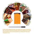Termometro da forno Bluetooth per alimenti 0-100°C