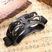 Campana per cajon a percussione in alluminio, dimensioni: 10 x 8 x 4 cm