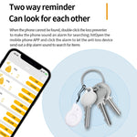 2 pezzi di animali domestici intelligente mini localizzatore GPS con batteria anti-smarrimento impermeabile Bluetooth chiavi traccianti borsa portafoglio bambini localizzatori attrezzature di ricerca