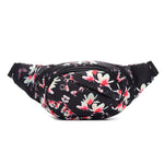 Marsupio da donna per borsa da esterno con tasche casual multifunzione con stampa a colori