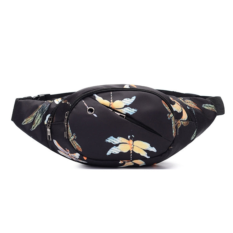 Marsupio da donna per borsa da esterno con tasche casual multifunzione con stampa a colori