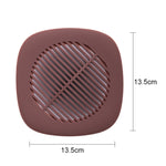 Filtro per lavello quadrato Bagno Anti-capelli WC Scarico a pavimento Filtro per piscina per cucina domestica, Anti-hair Toilet Floor Drain
