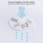 Filtro per lavello quadrato Bagno Anti-capelli WC Scarico a pavimento Filtro per piscina per cucina domestica, Anti-hair Toilet Floor Drain
