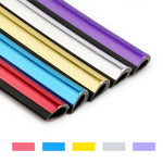 10 pz Modanature interne auto clip striscia luminosa PVC
