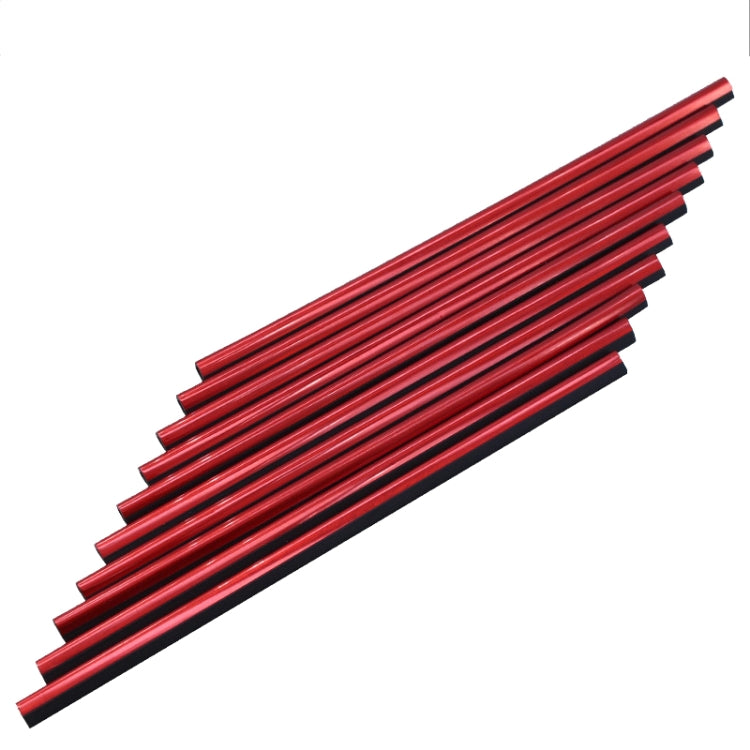 10 pz Modanature interne auto clip striscia luminosa PVC