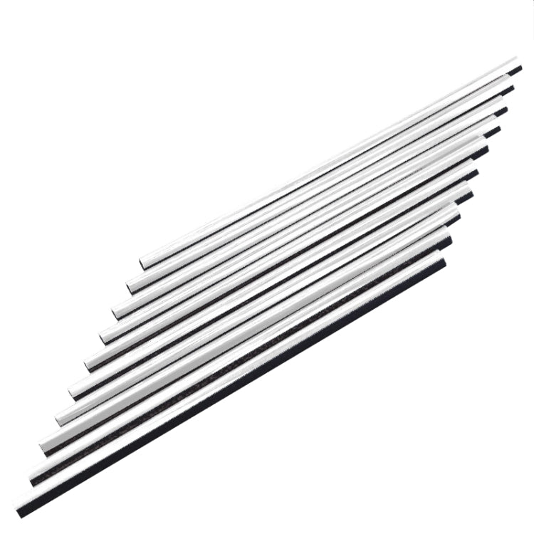 10 pz Modanature interne auto clip striscia luminosa PVC