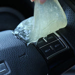 Adesivo gel per colla per auto pulita, Sky Blue, Yellow, Transparent