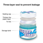 Adesivo gel per colla per auto pulita, Sky Blue, Yellow, Transparent