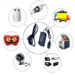 Convertitore di potenza da 220 V a 12 V Convertitore da auto a casa 10A160 W Convertitore dedicato per frigorifero per auto, CN Plug, UK Plug, US  Plug, EU  Plug