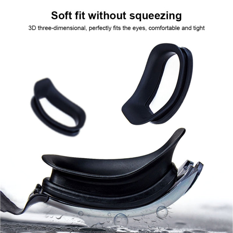YJ003 Occhiali da nuoto galvanici HD antiappannamento Attrezzatura subacquea impermeabile per uomo e donna, YJ003 (Black), YJ003 (Gray), YJ003 (Red), YJ003 (Blue), YJ003 (Purple), YJ003 (Green)