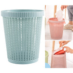 Contenitore per sacco della spazzatura integrato in plastica rimovibile per uso domestico