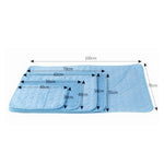 SFB104 Tappetini rinfrescanti estivi Coperta di ghiaccio Tappetini per cani e gatti, 50x40cm, 63x50cm, 70x56cm, 102x70cm