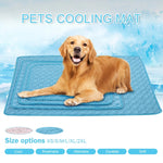 SFB104 Tappetini rinfrescanti estivi Coperta di ghiaccio Tappetini per cani e gatti, 50x40cm, 63x50cm, 70x56cm, 102x70cm