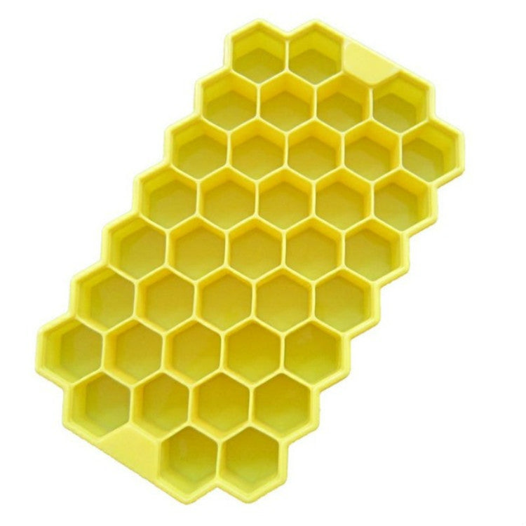 2 pezzi 37 griglie cubetti di ghiaccio a nido d'ape creatore di gelato forma stampo fai da te stampi per ghiaccioli yogurt contenitore per il ghiaccio frigorifero dolcetti congelatore