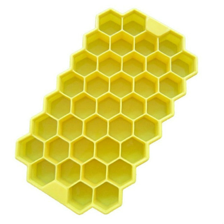 2 pezzi 37 griglie cubetti di ghiaccio a nido d'ape creatore di gelato forma stampo fai da te stampi per ghiaccioli yogurt contenitore per il ghiaccio frigorifero dolcetti congelatore