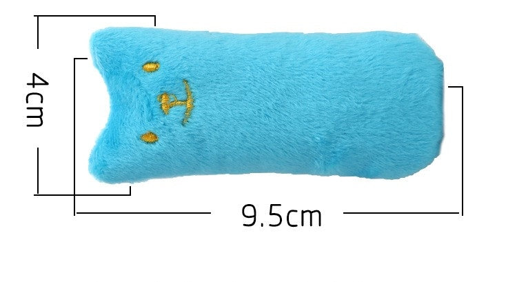 2 pezzi digrignamento dei denti erba gatta giocattoli divertente peluche interattivo gatto giocattolo pet gattino giocattolo da masticare artigli morso al pollice gatto menta per gatti