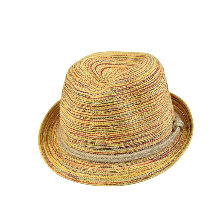 Cappello di paglia pieghevole a strisce colorate Topee Bohemia Cap, Bohemia