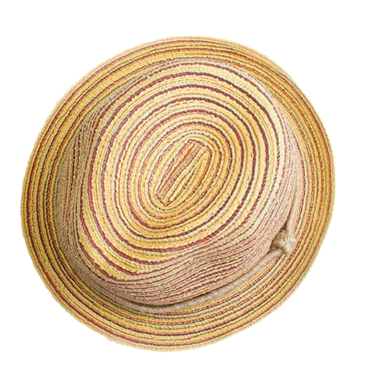 Cappello di paglia pieghevole a strisce colorate Topee Bohemia Cap, Bohemia