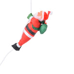 3 pezzi di scala con ciondolo natalizio, albero di bambole di Babbo Natale, ornamenti di Capodanno