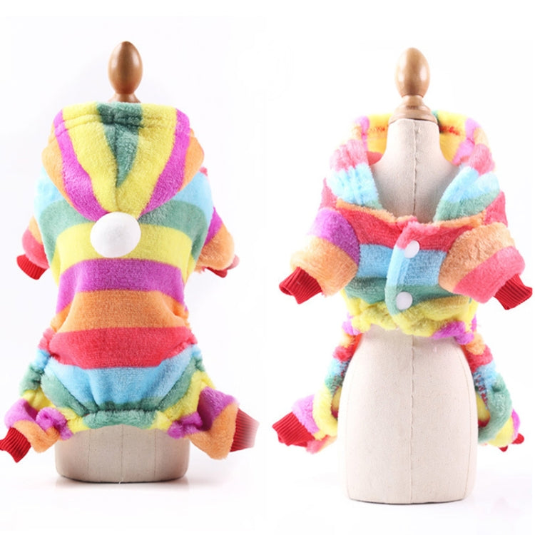 Pigiama per cani Tuta in pile Autunno Inverno Vestiti per cani Quattro gambe Vestiti caldi per animali domestici, XS, S, M, L, XL, XXL
