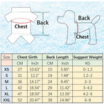 Pigiama per cani Tuta in pile Autunno Inverno Vestiti per cani Quattro gambe Vestiti caldi per animali domestici, XS, S, M, L, XL, XXL