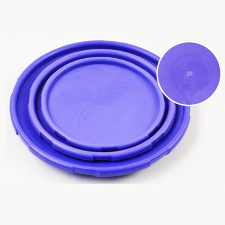 Giocattoli per animali domestici Dischi volanti per cani di grandi dimensioni Giocattolo per cuccioli di addestramento in gomma Fetch Flying Disc Frisbee, 15x15x2cm, 18x18x3cm