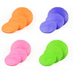 Giocattoli per animali domestici Dischi volanti per cani di grandi dimensioni Giocattolo per cuccioli di addestramento in gomma Fetch Flying Disc Frisbee, 15x15x2cm, 18x18x3cm