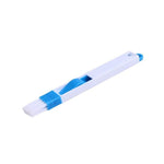 Mini spazzola per la pulizia da 2 pezzi con paletta rimovibile per gli angoli della tastiera con scanalatura della finestra, 2 PCS Blue, 2 PCS Black